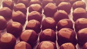 Best Ever Buckeyes Food Com Recipe Buckeyes Recipe Peanut Butter Balls Buckeye Balls Recipe