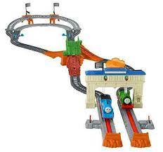 Thomas and friends trackmaster sets. Fisher Price Thomas Friends Trackmaster Thomas Percy S Railway Race Set Dfm53 For Sale Online Ebay