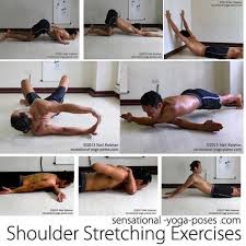 Love This Set Of Shoulder Stretches So Many Great Ones I M Not Even Sure Where To Start Check It Out If You Ve Yoga Shoulder Yoga For Flexibility Yoga Asanas