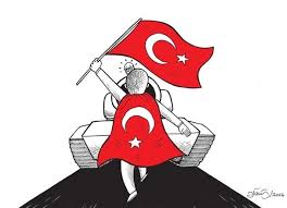 Elif Adli Kullanicinin Vatan Panosundaki Pin Karikatur 15 Temmuz Bayrak