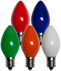 C7 Christmas Light Bulb C7 Multicolor Christmas Light Bulbs Opaque Christmas Lights Etc Christmas Light Bulbs Incandescent Christmas Lights Christmas Tree Light Bulbs