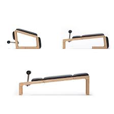 Triatrainer De Nohrd Banc A Abdos Chene Simili Cuir Noir Simili Cuir Gymnase Banc De Musculation