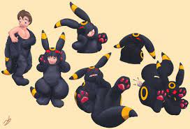 Umbreon suit/plush TF [M Human -> M Umbreon Plushie, Suit, Pokemon] by  StormdragonBlue/flotianchroma | Scrolller