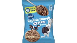 All you have to do is place them on your cookie sheet (or baking stone), and bake for 11 to 15 minutes. Pillsbury Ready To Bake Cookie Dough Made With Oreo Cookie Pieces Pillsbury Com