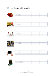 Help your child write his/her first words with these simple cvc words practice worksheets e.g., three letter rhyming words ending with ab, ad, ag, am, an, ap, at, id, ig, in, ip, it etc. Free Printable Cvc Words Writing Worksheets For Kids Three Letter Rhyming Words For Kindergarten Megaworkbook