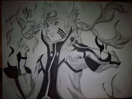 How i draw anime characters. Anime Character Drawing Challenge Naruto In Sage Mode Steemit