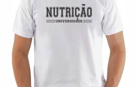 Camisa Nutrição Universidade Faculdade no Elo7 | Web Print Estamparia LTDA  - ME (124E5CD)