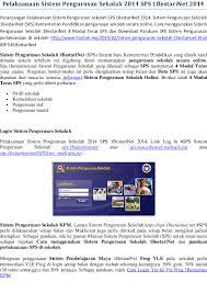 Oct 09, 2014 · muka surat 1 panduan pengguna ini merupakan panduan ringkas aplikasi sistem pengurusan sekolah (sps). Pdf Sistem Pengurusan Sekolah 2014 Sps 1bestarinet 2014 Hootoh Tudia Academia Edu