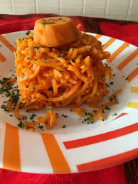 Attendiamo un paio di minuti e caliamo anche gli spaghetti di farro. Spaghetti Di Patate Dolci Evolutamente It