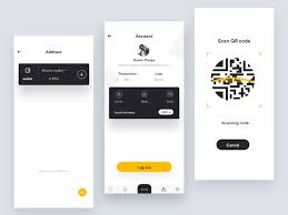 Scan Address Profile App Design Scan App Mobile App Design