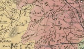 1833 Bolton Stow Marlboro Town Lines