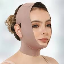 Post Surgery Neck & Chin Compression Garment Wrap Bandage Face Lift Surgery  Band