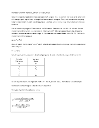 Pengantar akuntansi 2 ch13 statement of cash flow. Doc Metode Kuadrat Terkecil Untuk Regresi Linier Haris Budiman Academia Edu