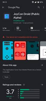 The joycon droid application lets you use your android as a controller for the video game console nintendo switch and use it for multiplayer games. Unable To Use Joycon Droid From Playstore Oneplus Community