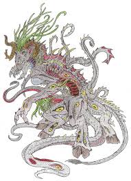 Shub Niggurath The Black Goat Of The Woods With A Thousand Young Pin By Logan Savoie On My Artwork Deviantart