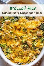 Easy Chicken Broccoli Rice Casserole Recipe Broccoli Recipes Casserole Chicken Casserole Recipes Broccoli Veggie Casserole