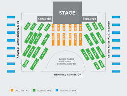 Concert Seating Diagrams