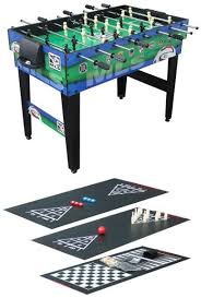 Triumph Sports Usa 48 Inch Mls 10 In 1 Combo Table Foosball Triumph Sports Soccer Table Table Games