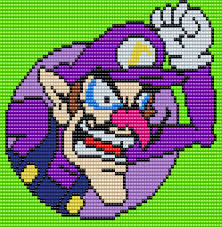 Air force logo counted cross stitch pattern pdf download. Sewing Kits How To Super Mario Waluigi Cross Stitch Pattern