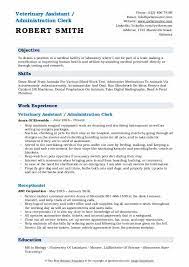 Learn about vet assistants' education, skills, salary, and more. Veterinary Assistant Resume Samples Qwikresume