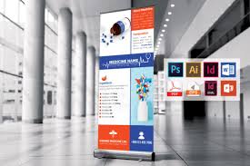 3 351779 adding another volume to our expanding newspaper mockup series. Medicine Promotional Rollup Banner Vol 2 Graphic By Imagine Design Studio Creative Fabrica