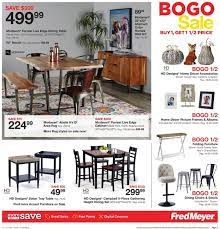 Dining table set dining room table set dinner table dinette sets for small spaces dinning table with chairs set of 4 kitchen dining table set for breakroom home furniture rectangular modern leisure. Fred Meyer Current Weekly Ad 10 16 10 22 2019 3 Frequent Ads Com