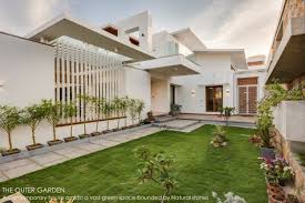 Spaces Are Organized To Provide Maximum Coherence With Gardens Cubism Architects Interi Minimalism Interior Latest House Designs Elegant Living Room Design