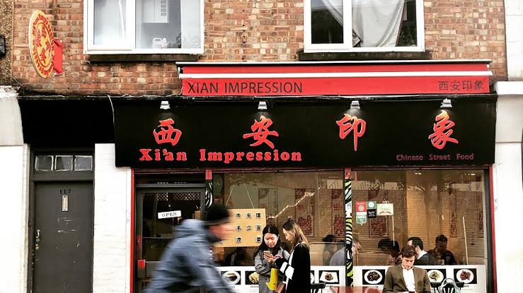 Xi'an Impression near Emirates Stadium, AI generated