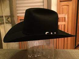 Stetson 30x El Patron Beaver Fur Felt Cowboy Hat Black Size 7 1 4 Felt Cowboy Hats Cowboy Hats For Sale Cowboy Hats
