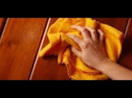 تنظيف المطبخ الخشب من الدهون بدون ماء Youtube