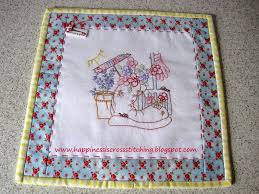 Maybe you would like to learn more about one of these? Mini Quilt Swap And Shrink Plastic Gift Tags Happiness Is Cross Stitching