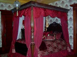 1000 x 986 jpeg 131 кб. Beautiful Bedding I Have The Comforter Canopy Bed Curtains Red Bedroom Decor Canopy Bed Drapes