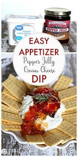 Pepper Jelly Cream Cheese Party Dip Recipe Party Food Easy Appetizers Easy Appetizer Recipes Cream Cheese Party