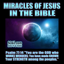 miracles of jesus in the bible