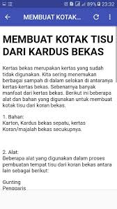 Karton, kardus bekas sepatu, kertas koran/majalah bekas secukupnya. Cara Membuat Tempat Tisu Fur Android Apk Herunterladen