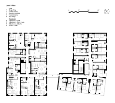 100 Stewart Hotel And Apartments Olson Kundig Hotel Floor Architectural Section Hotel Plan