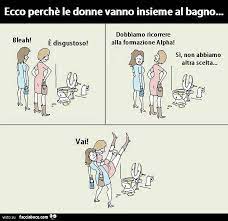 Perché ci viene la pelle d'oca? Ecco Perche Le Donne Vanno Insieme Al Bagno Condiviso Da Peppus Facciabuco Com