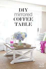 Repurposed Mirror Coffee Table Mirrored Coffee Tables Mirror Repurpose Diy Mirrored Furniture