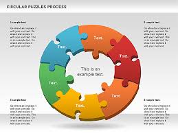 Donut Puzzle Chart Presentation Template For Google Slides