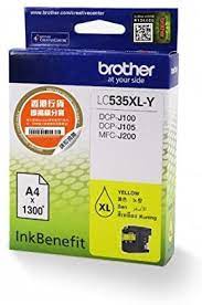 Brother blackpigment ink will provide you with sharp text printing on standard paper. Brother Lc 535 X Ly 1300 Pages Yellow Ink Cartridge Ink Cartridges Brother Yellow Dcp J100 Dcp J105 Mfc J200 High Efficiency Xl 1300 Pages Box Amazon De Burobedarf Schreibwaren