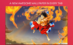 Luffy hd wallpapers and background images. Luffy Wallpaper Hd Custom New Tab