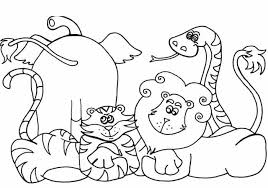 printable zoo coloring pages pdf for kids coloringfile com