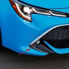 Epa ratings not available at time of posting. For Toyota Corolla Sport Hatchback 2019 Front Fog Light Lamp Frame Cover Trim Ebay