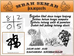 Syair Sgp Mbah Semar 26 September 2020 Keluaran Togel