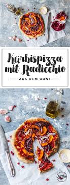 Kurbispizza Mit Radicchio Und Granatapfel Aus Dem Uuni Eat This Foodblog Vegane Rezepte Stories Kurbis Pizza Essen Essen Und Trinken