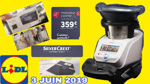Arrivage Lidl 3 Juin 2019 Monsieur Cuisine Conect Youtube