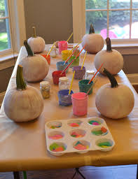 Use acrylic paint and no. Painting Pumpkins With Kids Artbar