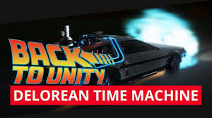 Back To The Future Delorean Time Machine 4k Unity 3d Delorean Time Machine Back To The Future Delorean