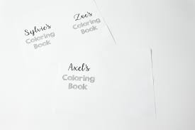 Looking to bind your own book? How To Make An Easy Diy Coloring Book For Kids Lz Cathcart