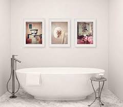 5.0 out of 5 stars 1. Amazon Com Bathroom Decor Set Of 3 Photographs Bathroom Art Set Wall Art Faucet Rustic Bathroom Decor Vintage Shabby Chic Bathroom Art Bath Decor Handmade